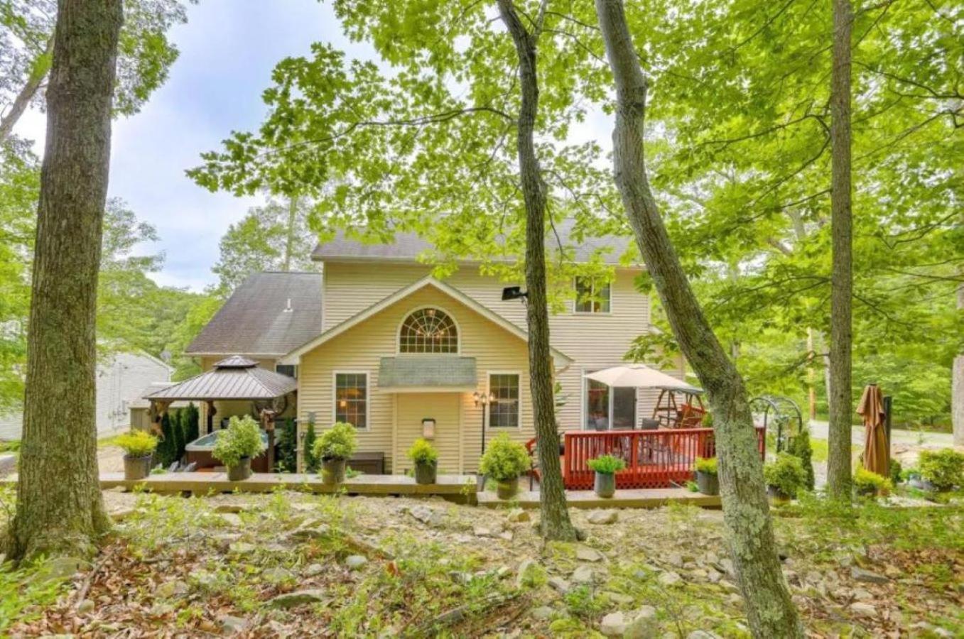 Villa Charming, Restful Getaway Bushkill Esterno foto